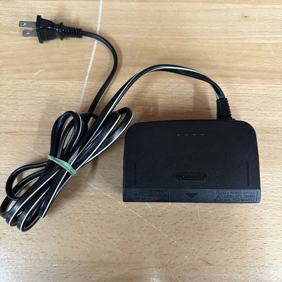 Nintendo 64 Power Supply Cord AC Adapter Original Charger Cable Authentic N64 - Picture 1 of 4